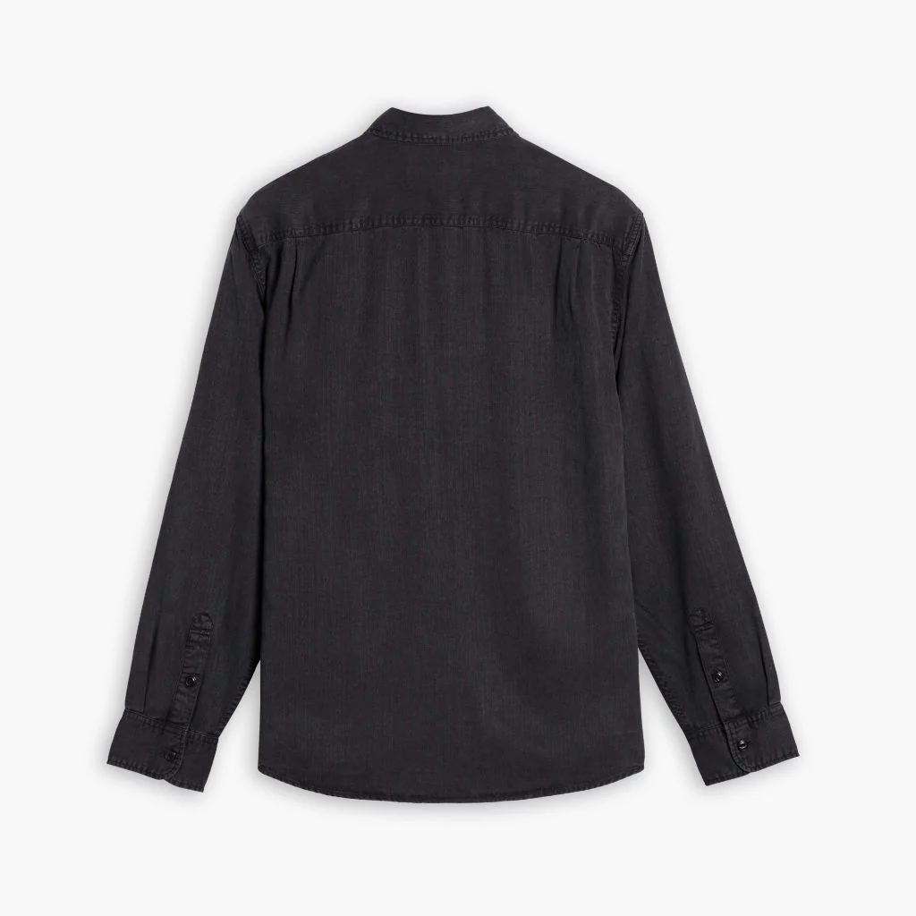 Chambray Workshirt | Black - Image 2