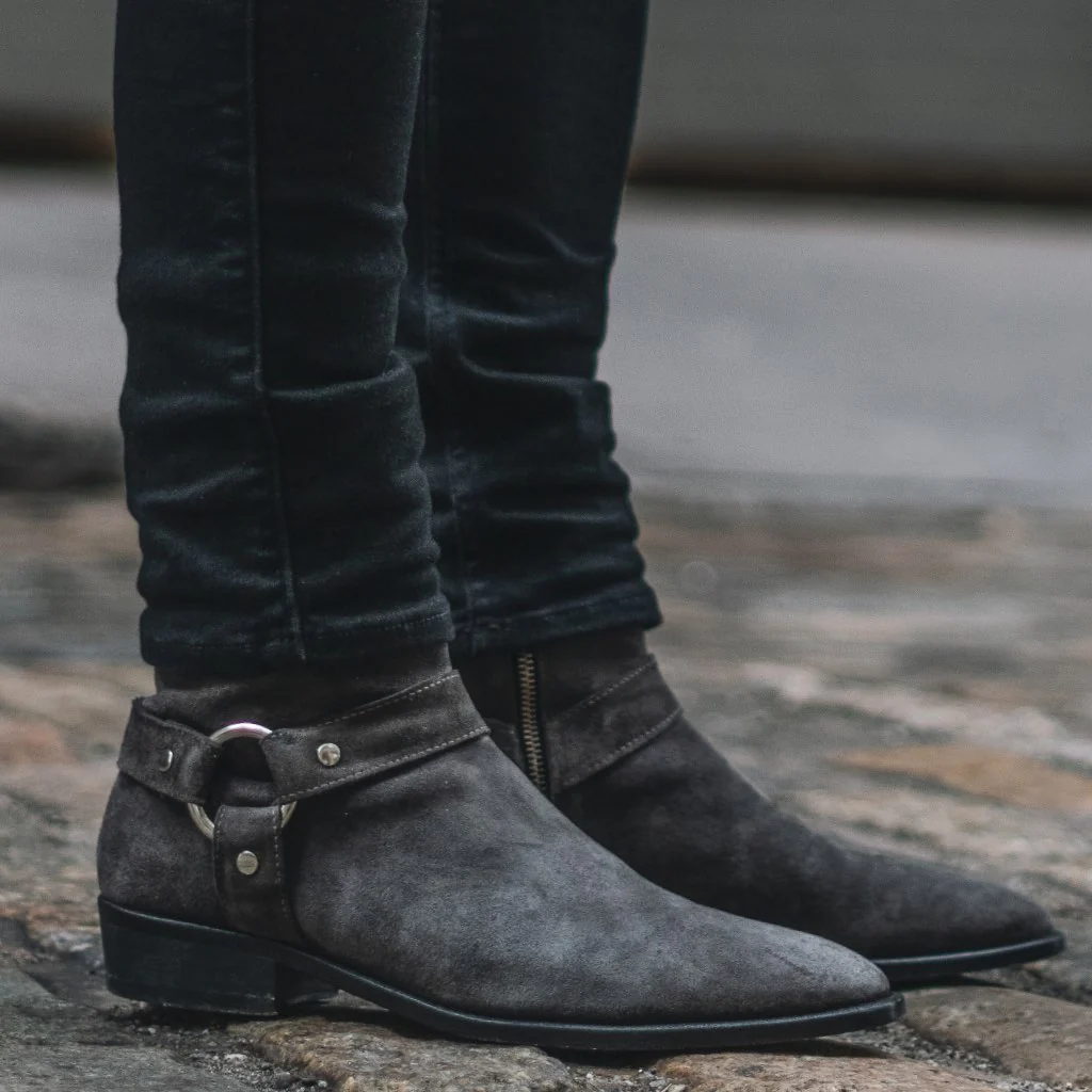 Harness | Grey Suede - Image 6