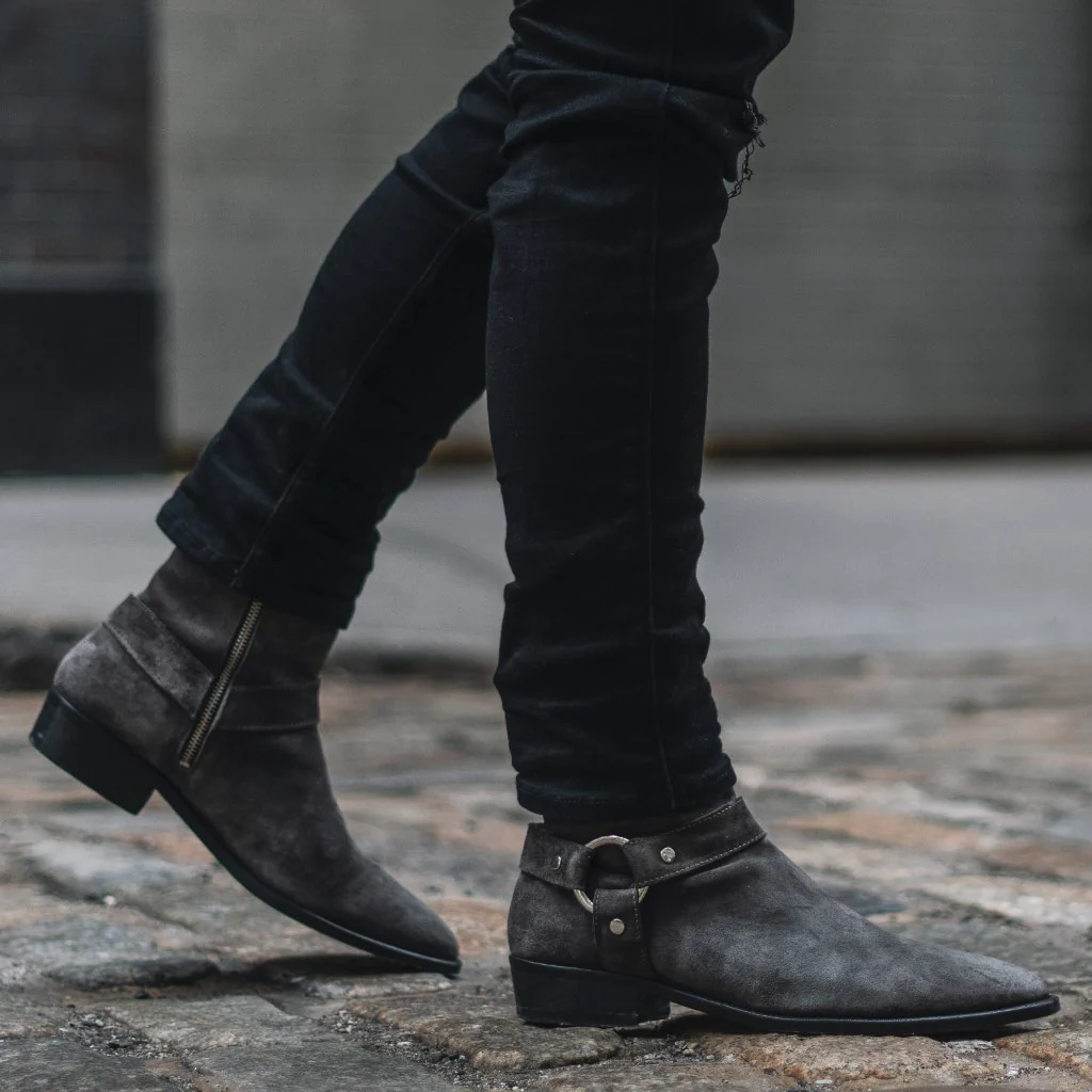 Harness | Grey Suede - Image 7