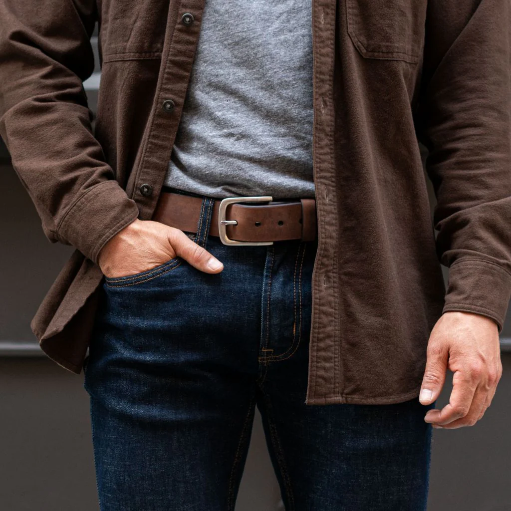 Men's Heritage Leather Belt | Arizona Adobe - Image 4