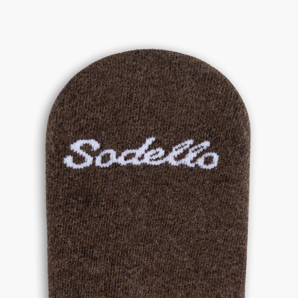Women's Classic No Show Sock | Brown - Image 3